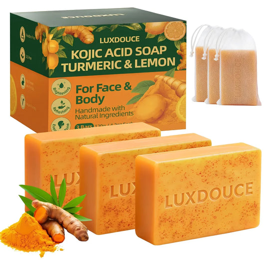 LUXDOUCE™ Kojic Acid & Turmeric Soap