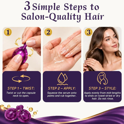 SilkGlow™ Hair Vitamins- 40 Capsules
